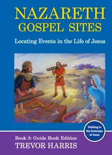 Black and white edition cover of Nazareth Gospel Sites